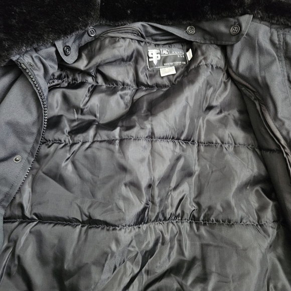 Tact Squad 1009 Waterproof Black Snap Front Duty Jacket  3XL - Picture 5 of 15